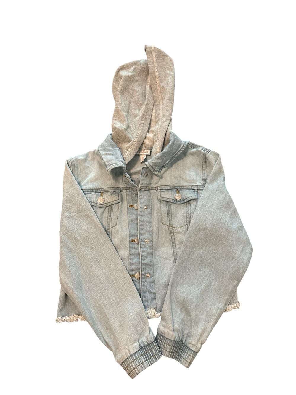 Light Wash Denim Hooded Jacket for Kids - Brand: Old Navy